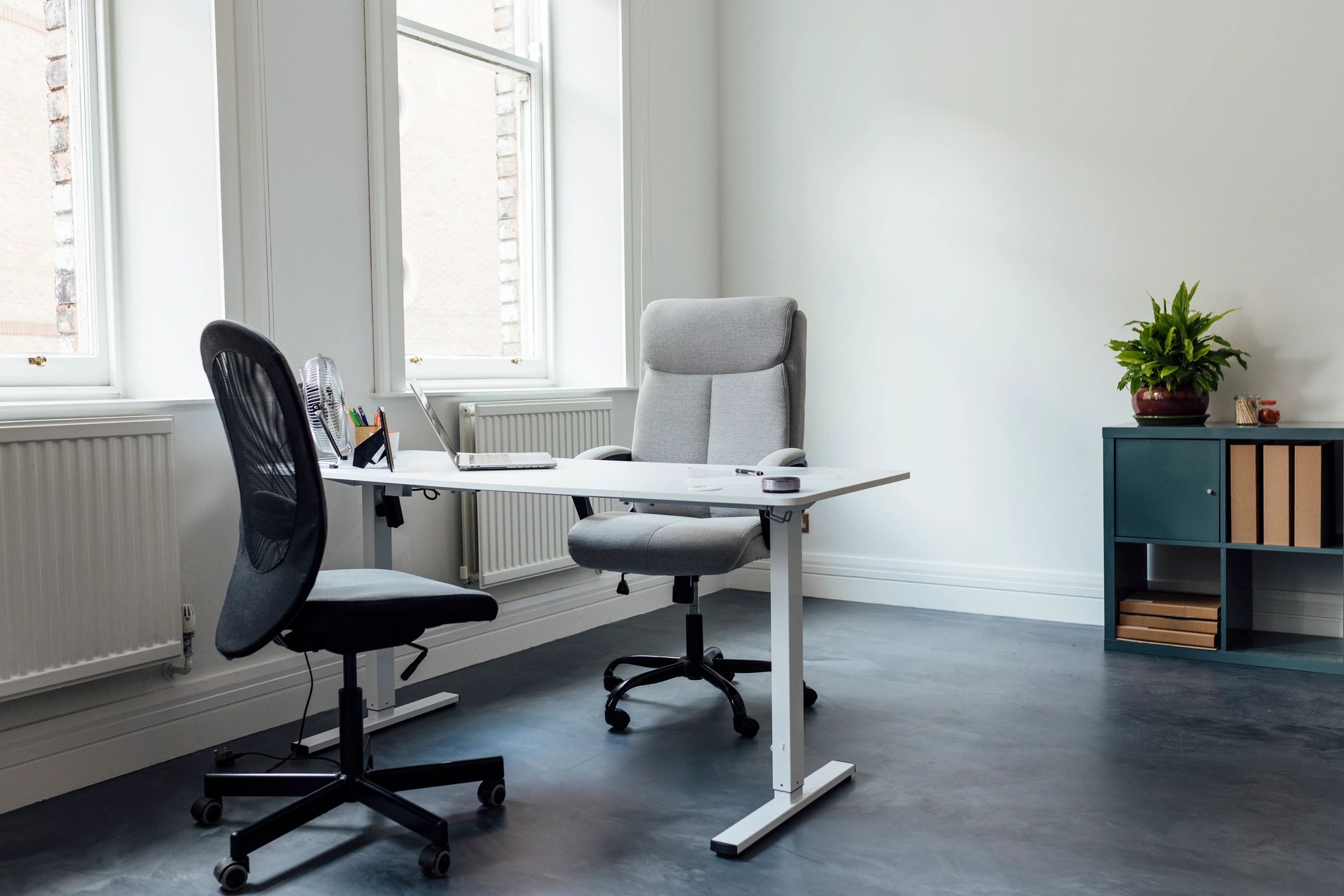 Professional consultation office interior
