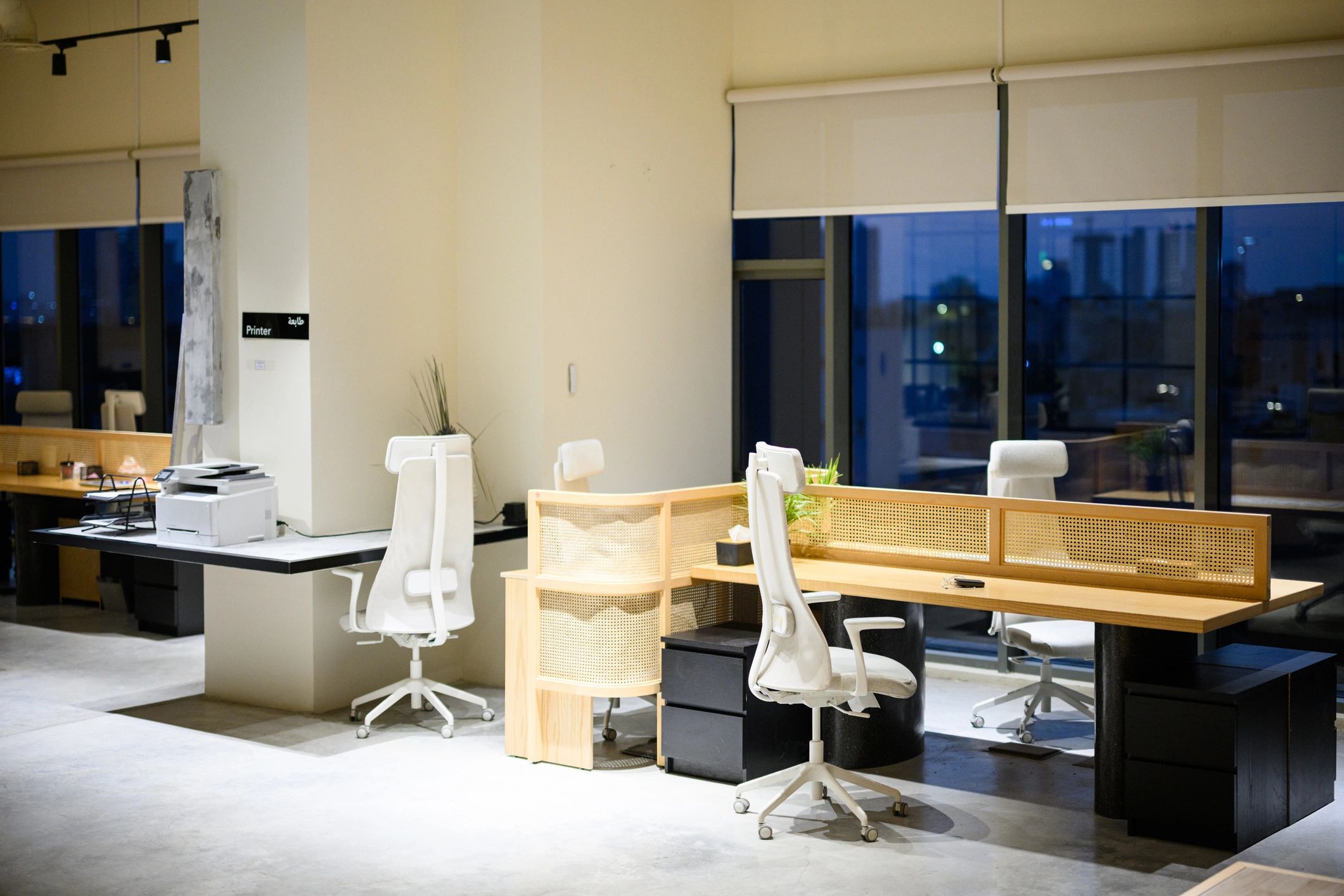 Professional office meeting room representing data handling and client communication